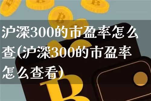 沪深300的市盈率怎么查(沪深300的市盈率怎么查看)_https://www.czytfl.com_期货_第1张