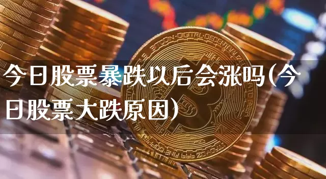 今日股票暴跌以后会涨吗(今日股票大跌原因)_https://www.czytfl.com_期货行情_第1张