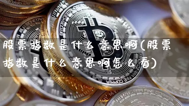 股票指数是什么意思啊(股票指数是什么意思啊怎么看)_https://www.czytfl.com_期货价格_第1张