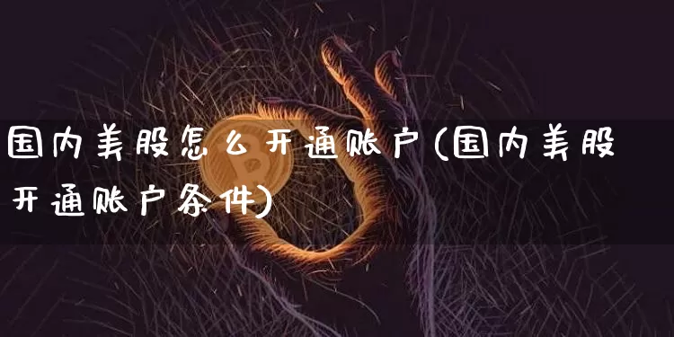 国内美股怎么开通账户(国内美股开通账户条件)_https://www.czytfl.com_期货行情_第1张