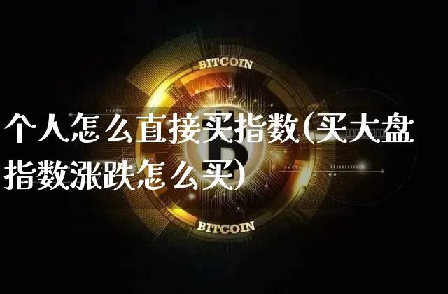 个人怎么直接买指数(买大盘指数涨跌怎么买)_https://www.czytfl.com_期货走势_第1张