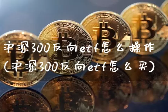 沪深300反向etf怎么操作(沪深300反向etf怎么买)_https://www.czytfl.com_期货_第1张