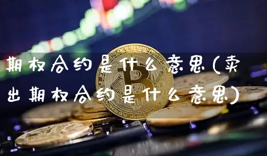 期权合约是什么意思(卖出期权合约是什么意思)_https://www.czytfl.com_期货走势_第1张