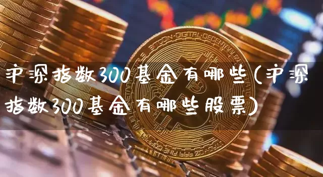 沪深指数300基金有哪些(沪深指数300基金有哪些股票)_https://www.czytfl.com_期货_第1张