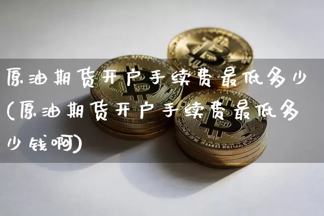 原油期货开户手续费最低多少(原油期货开户手续费最低多少钱啊)_https://www.czytfl.com_期货行情_第1张