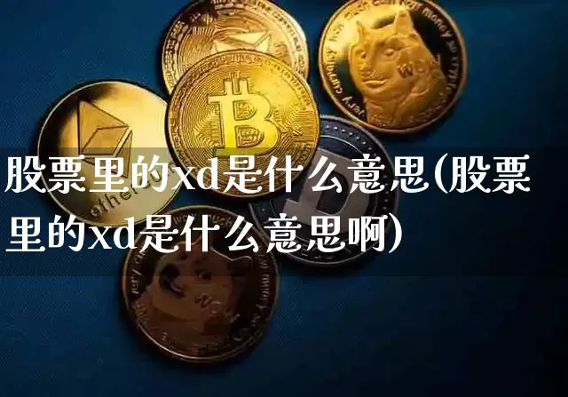 股票里的xd是什么意思(股票里的xd是什么意思啊)_https://www.czytfl.com_期货价格_第1张