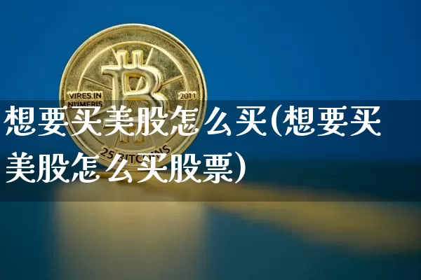 想要买美股怎么买(想要买美股怎么买股票)_https://www.czytfl.com_期货走势_第1张