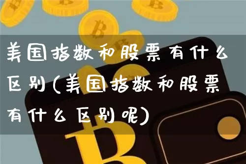 美国指数和股票有什么区别(美国指数和股票有什么区别呢)_https://www.czytfl.com_期货走势_第1张