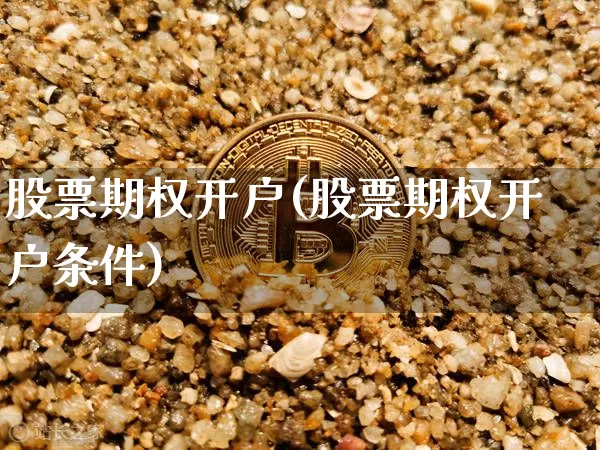 股票期权开户(股票期权开户条件)_https://www.czytfl.com_期货行情_第1张