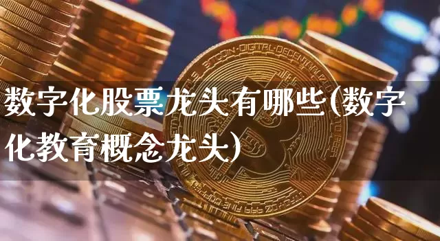 数字化股票龙头有哪些(数字化教育概念龙头)_https://www.czytfl.com_期货价格_第1张