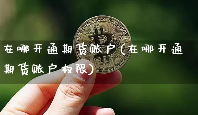 在哪开通期货账户(在哪开通期货账户权限)_https://www.czytfl.com_期货价格_第1张