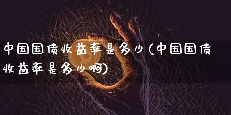 中国国债收益率是多少(中国国债收益率是多少啊)_https://www.czytfl.com_期货价格_第1张