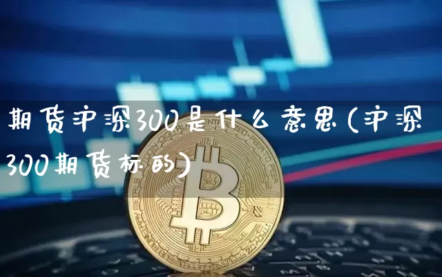 期货沪深300是什么意思(沪深300期货标的)_https://www.czytfl.com_期货行情_第1张