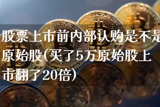 股票上市前内部认购是不是原始股(买了5万原始股上市翻了20倍)_https://www.czytfl.com_期货_第1张