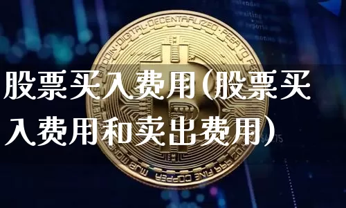 股票买入费用(股票买入费用和卖出费用)_https://www.czytfl.com_期货走势_第1张