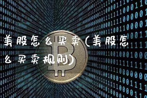 美股怎么买卖(美股怎么买卖规则)_https://www.czytfl.com_期货走势_第1张