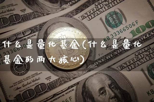 什么是量化基金(什么是量化基金的两大核心)_https://www.czytfl.com_期货走势_第1张