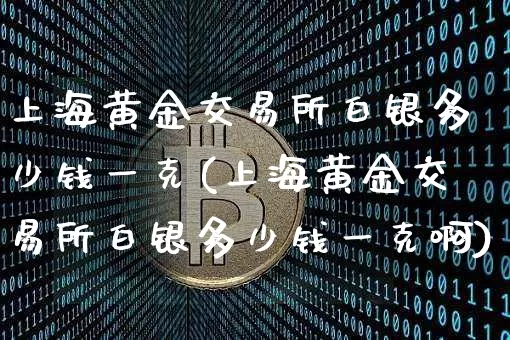 上海黄金交易所白银多少钱一克(上海黄金交易所白银多少钱一克啊)_https://www.czytfl.com_期货价格_第1张