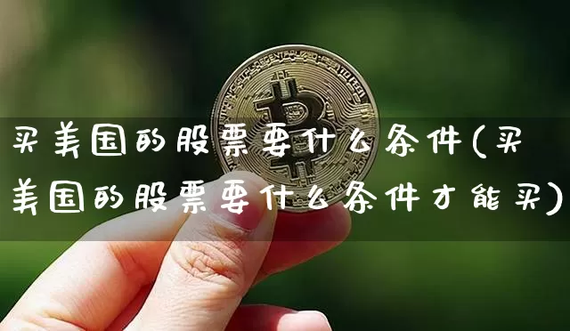 买美国的股票要什么条件(买美国的股票要什么条件才能买)_https://www.czytfl.com_期货价格_第1张