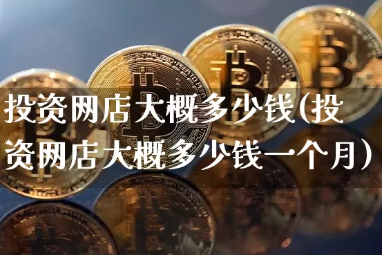 投资网店大概多少钱(投资网店大概多少钱一个月)_https://www.czytfl.com_期货价格_第1张