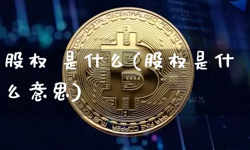 股权 是什么(股权是什么意思)_https://www.czytfl.com_期货走势_第1张