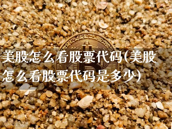 美股怎么看股票代码(美股怎么看股票代码是多少)_https://www.czytfl.com_期货行情_第1张