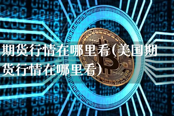 期货行情在哪里看(美国期货行情在哪里看)_https://www.czytfl.com_期货走势_第1张