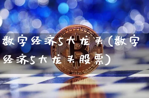 数字经济5大龙头(数字经济5大龙头股票)_https://www.czytfl.com_期货价格_第1张