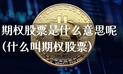 期权股票是什么意思呢(什么叫期权股票)_https://www.czytfl.com_期货走势_第1张