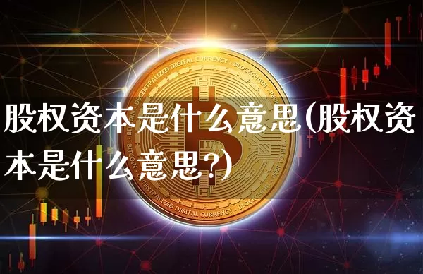 股权资本是什么意思(股权资本是什么意思?)_https://www.czytfl.com_期货走势_第1张