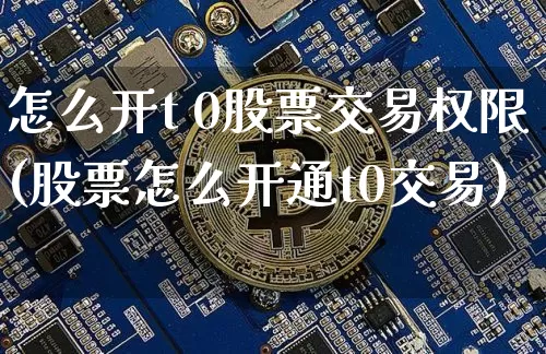 怎么开t 0股票交易权限(股票怎么开通t0交易)_https://www.czytfl.com_期货走势_第1张