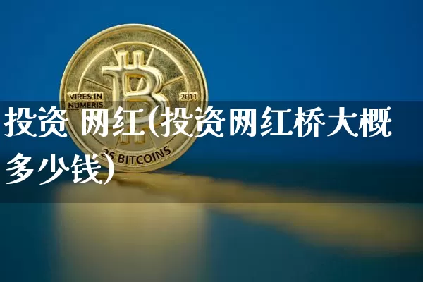 投资 网红(投资网红桥大概多少钱)_https://www.czytfl.com_期货走势_第1张