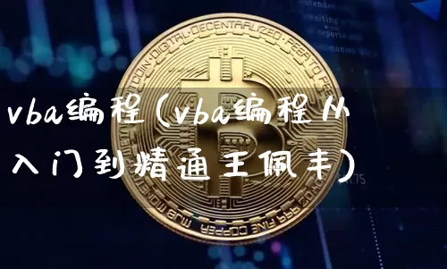 vba编程(vba编程从入门到精通王佩丰)_https://www.czytfl.com_期货_第1张
