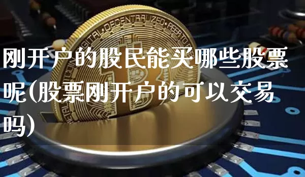 刚开户的股民能买哪些股票呢(股票刚开户的可以交易吗)_https://www.czytfl.com_期货走势_第1张