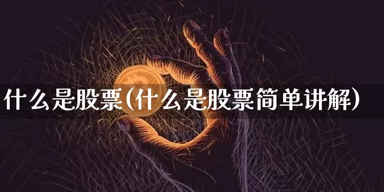 什么是股票(什么是股票简单讲解)_https://www.czytfl.com_期货行情_第1张