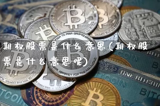 期权股票是什么意思(期权股票是什么意思呢)_https://www.czytfl.com_期货_第1张