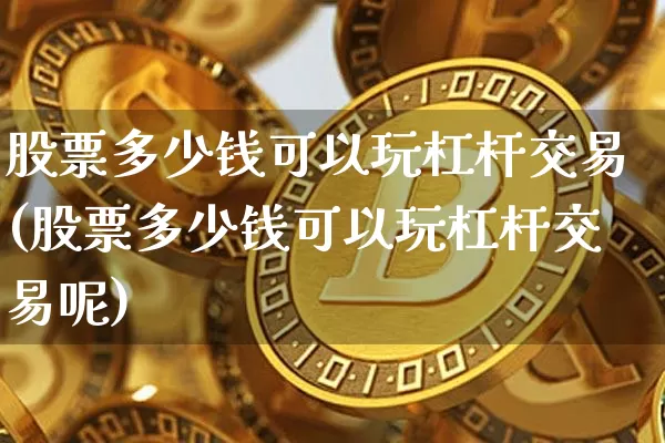 股票多少钱可以玩杠杆交易(股票多少钱可以玩杠杆交易呢)_https://www.czytfl.com_期货走势_第1张