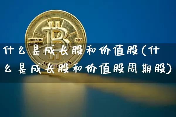 什么是成长股和价值股(什么是成长股和价值股周期股)_https://www.czytfl.com_期货走势_第1张