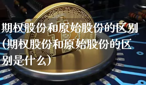 期权股份和原始股份的区别(期权股份和原始股份的区别是什么)_https://www.czytfl.com_期货走势_第1张