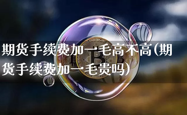 期货手续费加一毛高不高(期货手续费加一毛贵吗)_https://www.czytfl.com_期货价格_第1张