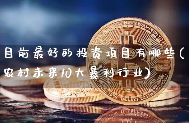 目前最好的投资项目有哪些(农村未来10大暴利行业)_https://www.czytfl.com_期货行情_第1张
