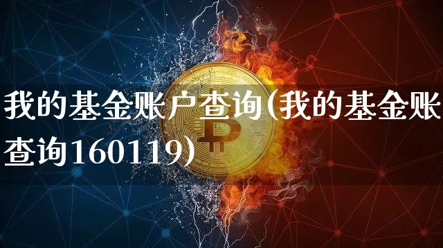 我的基金账户查询(我的基金账户查询160119)_https://www.czytfl.com_期货价格_第1张