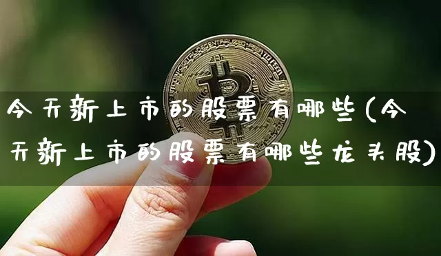 今天新上市的股票有哪些(今天新上市的股票有哪些龙头股)_https://www.czytfl.com_期货_第1张