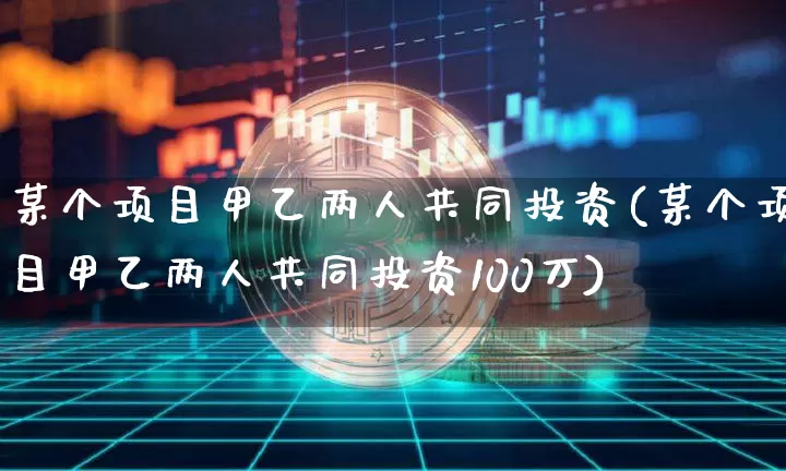 某个项目甲乙两人共同投资(某个项目甲乙两人共同投资100万)_https://www.czytfl.com_期货_第1张