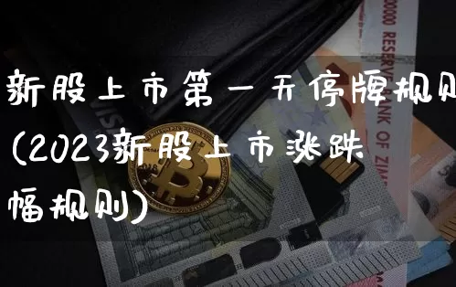 新股上市第一天停牌规则(2023新股上市涨跌幅规则)_https://www.czytfl.com_期货行情_第1张