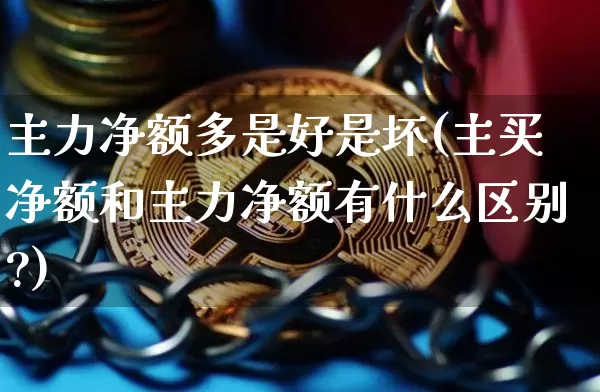 主力净额多是好是坏(主买净额和主力净额有什么区别?)_https://www.czytfl.com_期货走势_第1张