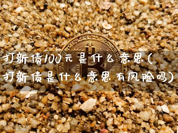 打新债100元是什么意思(打新债是什么意思有风险吗)_https://www.czytfl.com_期货走势_第1张