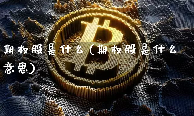 期权股是什么(期权股是什么意思)_https://www.czytfl.com_期货行情_第1张