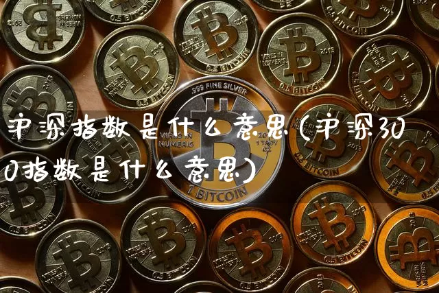 沪深指数是什么意思(沪深300指数是什么意思)_https://www.czytfl.com_期货走势_第1张