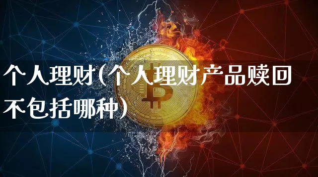 个人理财(个人理财产品赎回不包括哪种)_https://www.czytfl.com_期货_第1张
